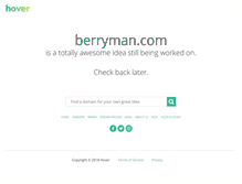 Tablet Screenshot of don.berryman.com